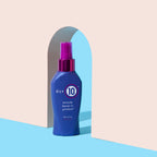 It's A 10 Miracle Leave In spray bottle label details