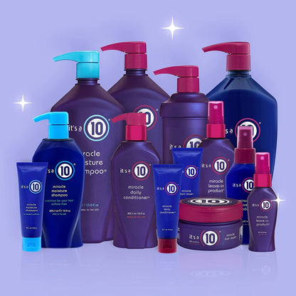 Professional hair care spray for smooth and shiny hair