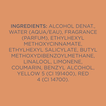 MIX:BAR Vanilla Bourbon 5 Ounce clear bottle with black cap clean beauty spray