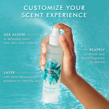 Moroccanoil signature fragrance mist spray nozzle detail