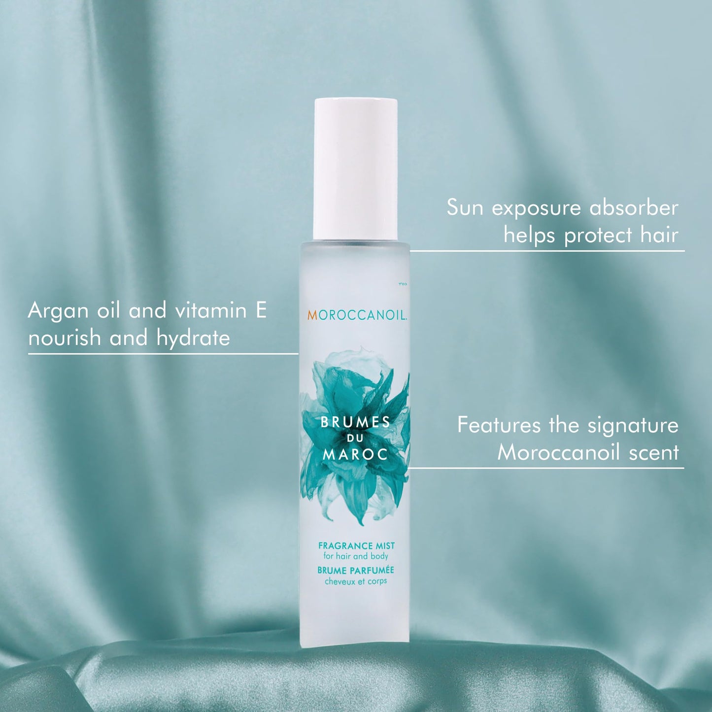 Authentic Moroccanoil fragrance mist 100 milliliter bottle