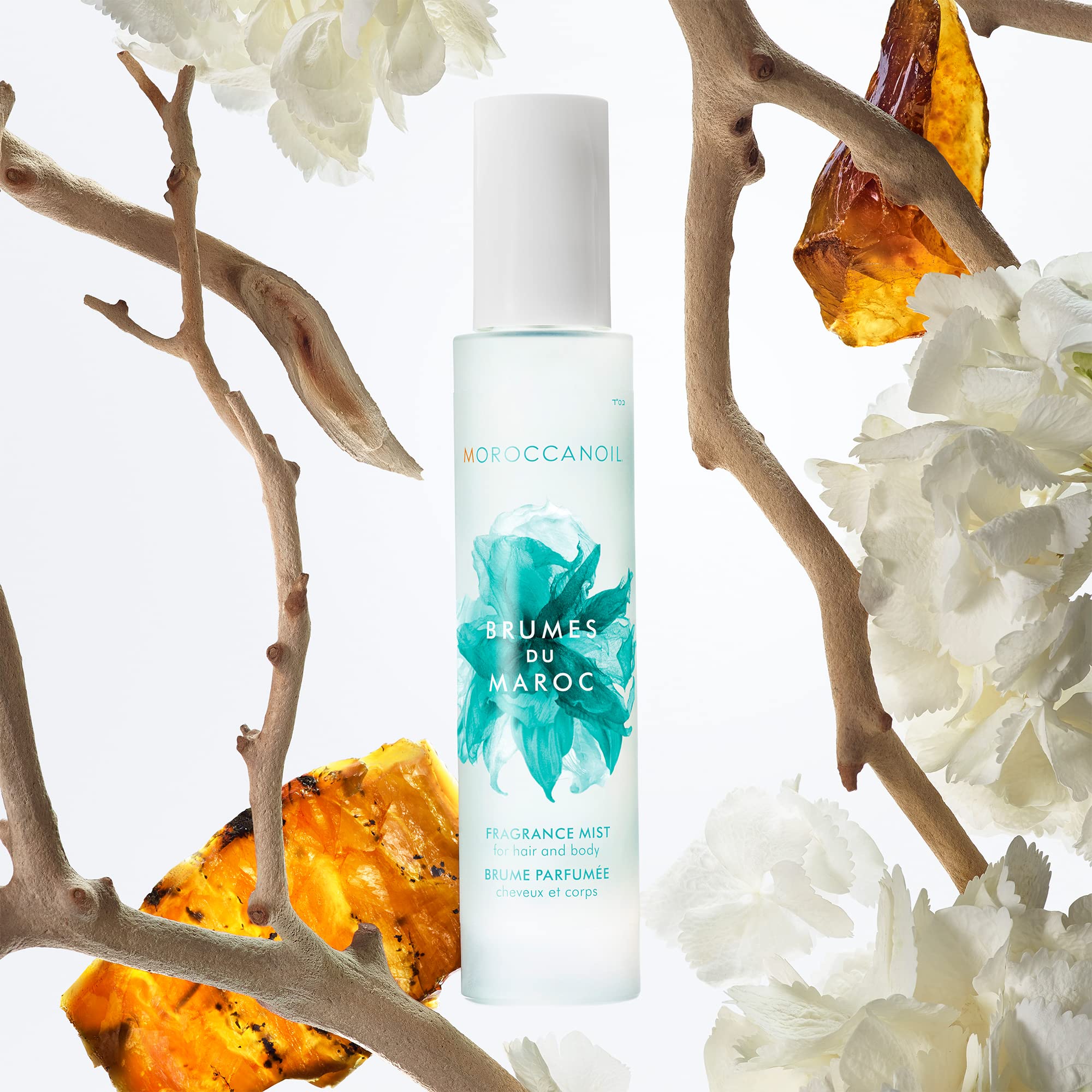 Close up of Moroccanoil Brumes Du Maroc product label