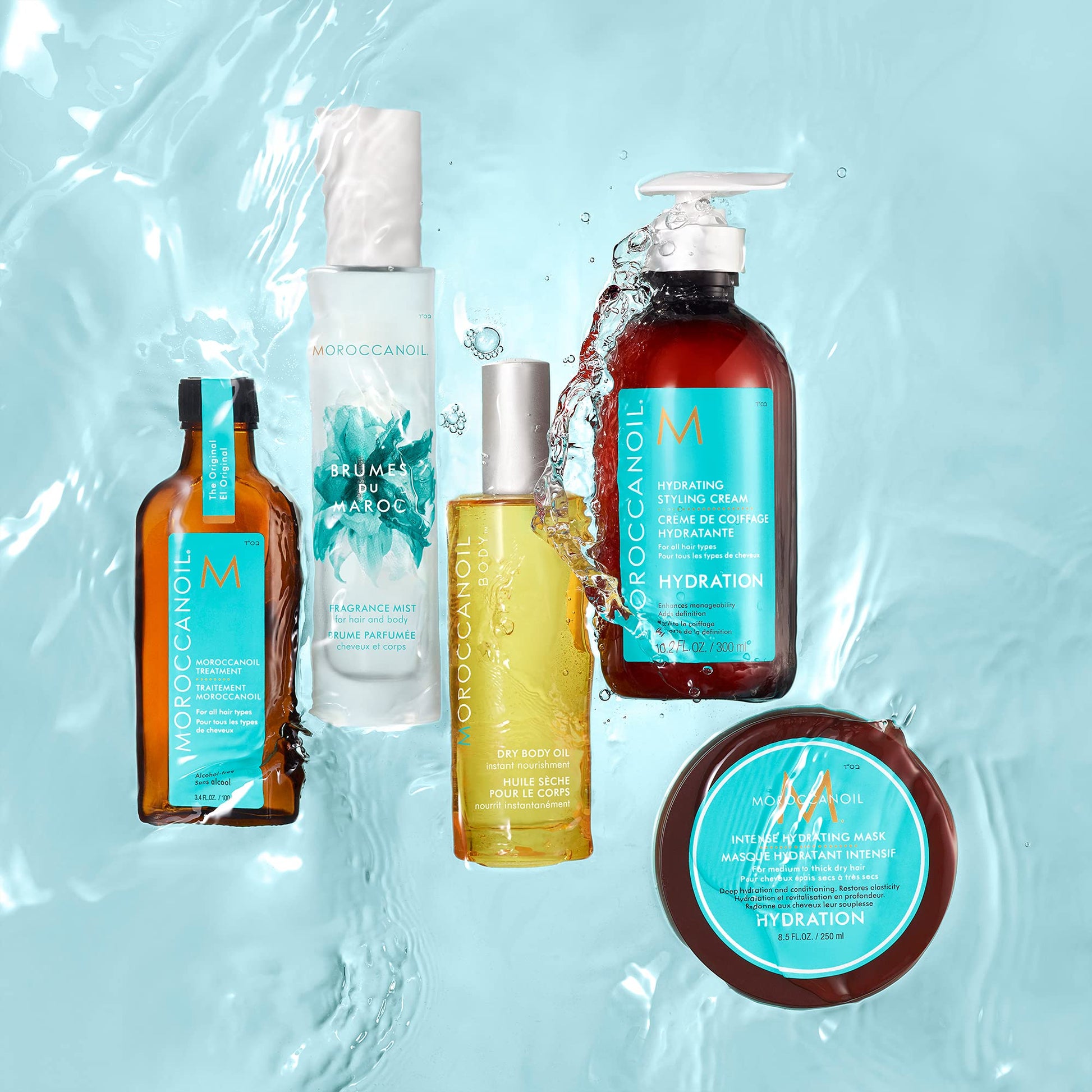Luxury skincare and beauty product by Moroccanoil