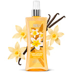 Close up of Body Fantasies Signature fragrance label