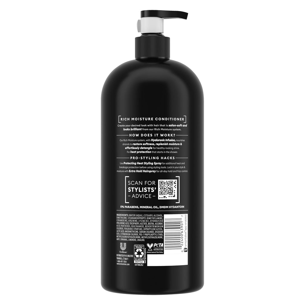 USA imported TRESemmÃ© moisturizing conditioner with pump dispenser and hyaluronic acid