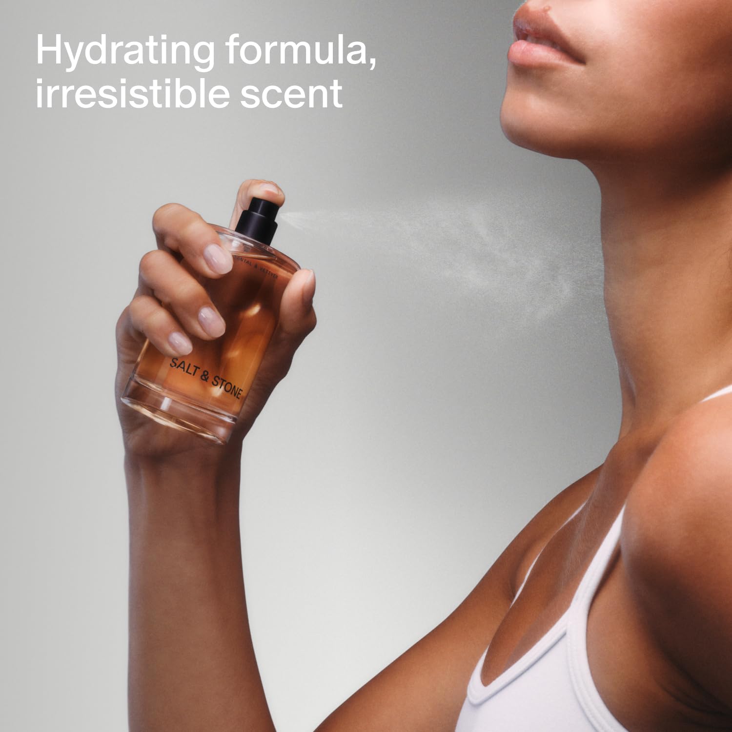Salt and Stone body mist luxury glass spray bottle