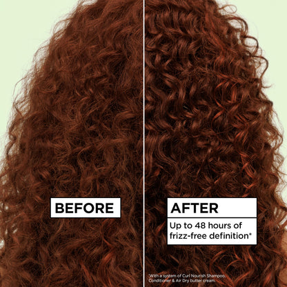 Garnier Fructis hair cream for curly and wavy hair