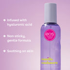 Top view of Eos Cashmere body mist spray nozzle