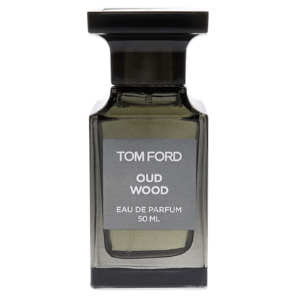 Side profile of Tom Ford Oud Wood spray bottle
