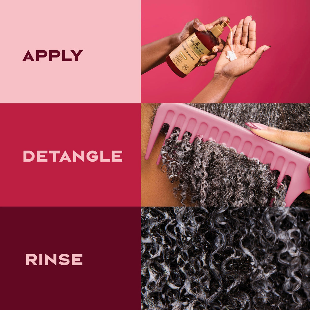 Shea Moisture intensive hydration hair care product ingredients label