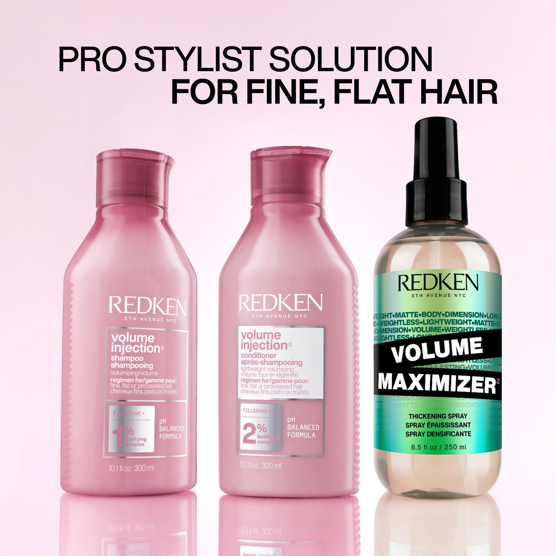 Close up of Redken volumizing conditioner texture