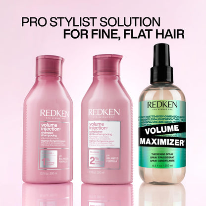 Close up of Redken volumizing conditioner texture