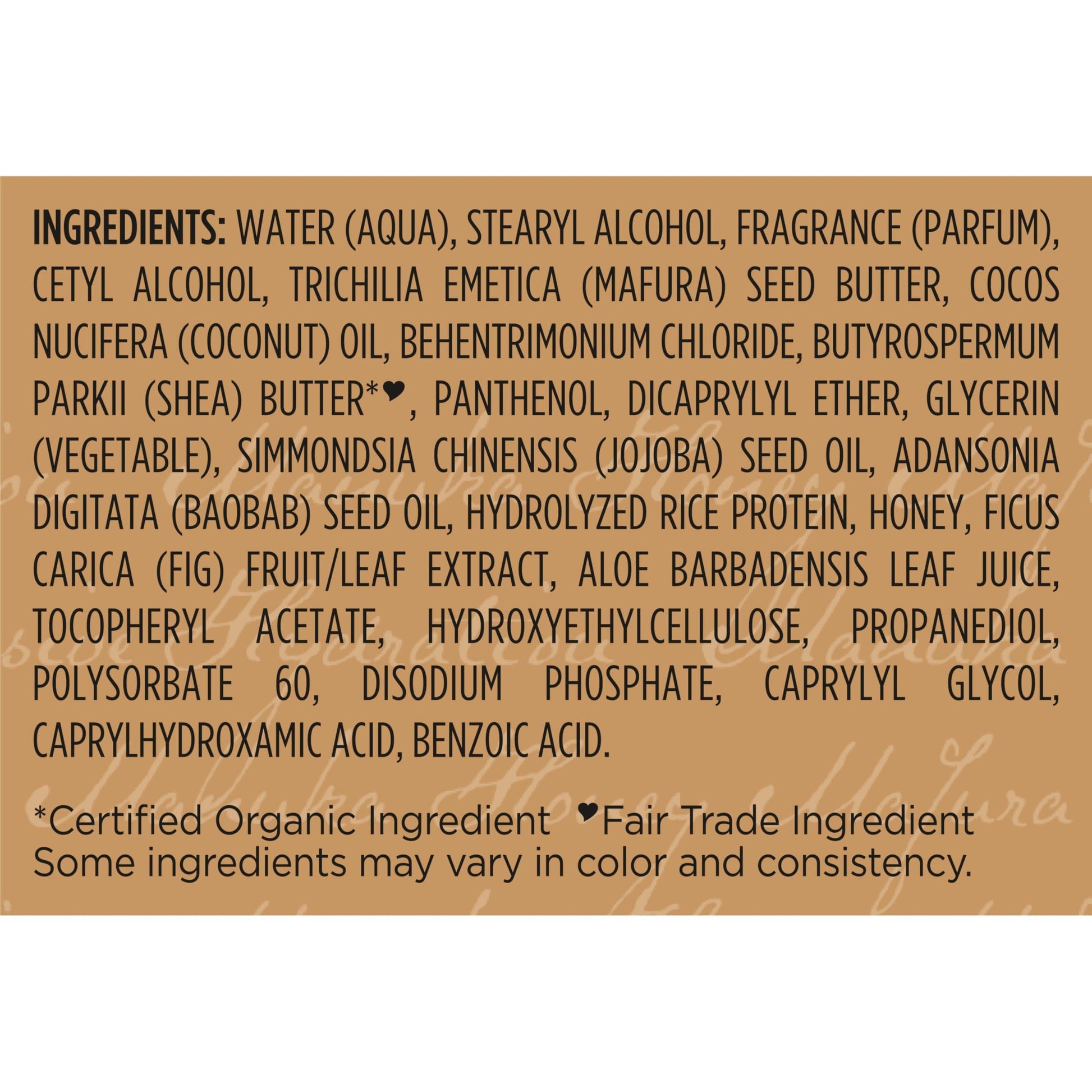 Shea Moisture conditioner bottle with natural hair care ingredients highlight