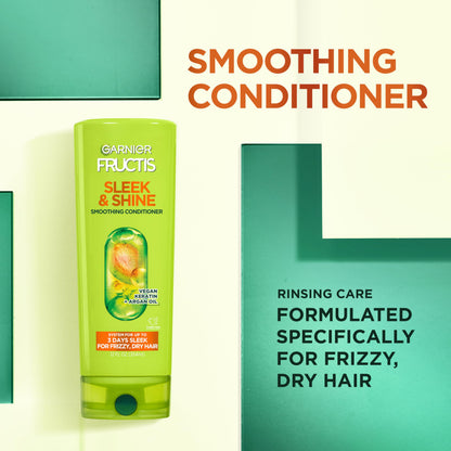 Garnier Fructis Sleek and Shine Conditioner texture detail