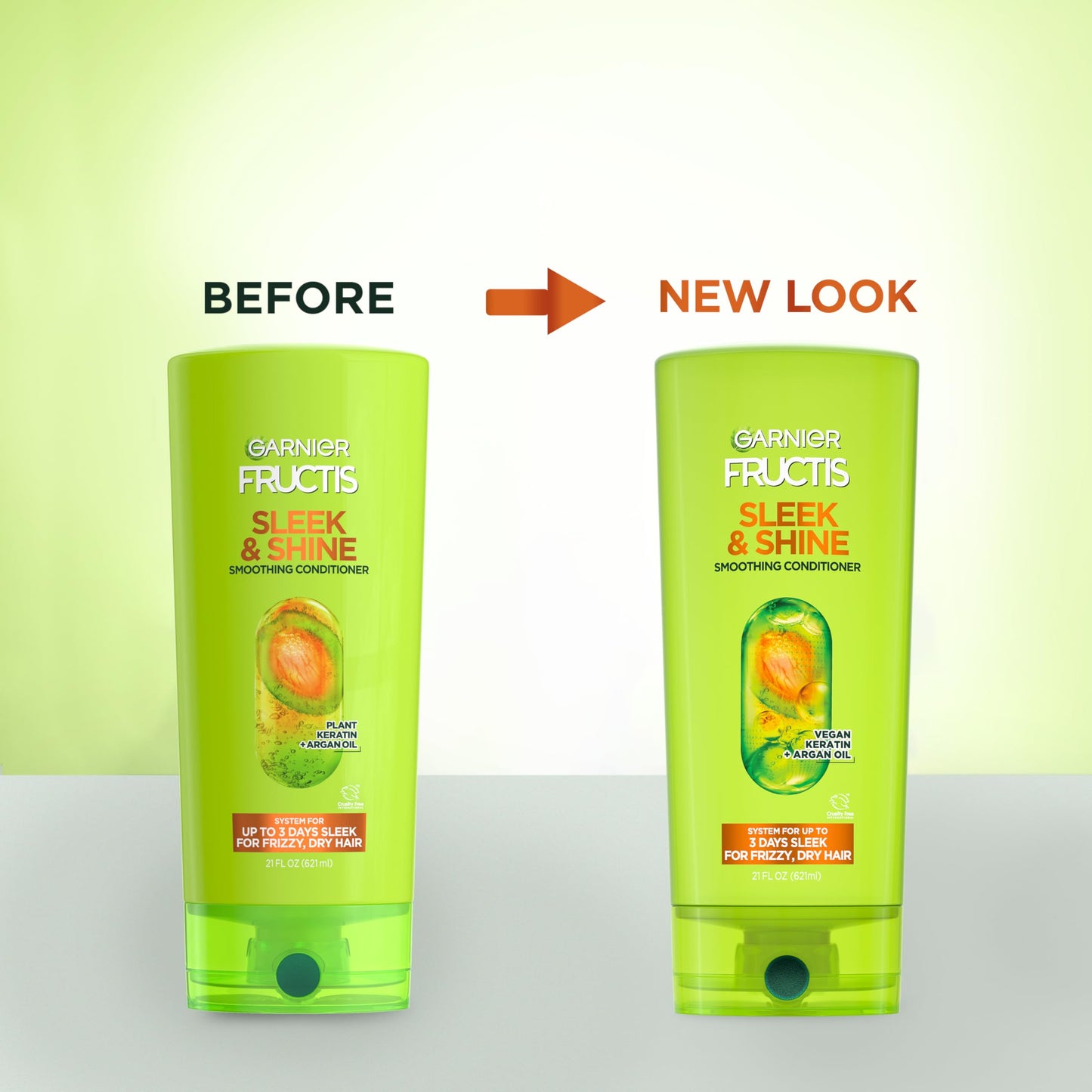 Garnier Fructis Sleek and Shine Conditioner 21 fluid ounce packaging