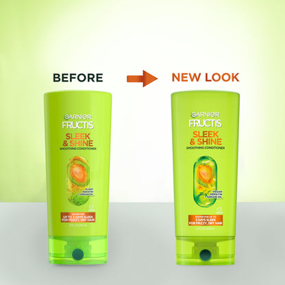 Garnier Fructis Sleek and Shine Conditioner 21 fluid ounce packaging