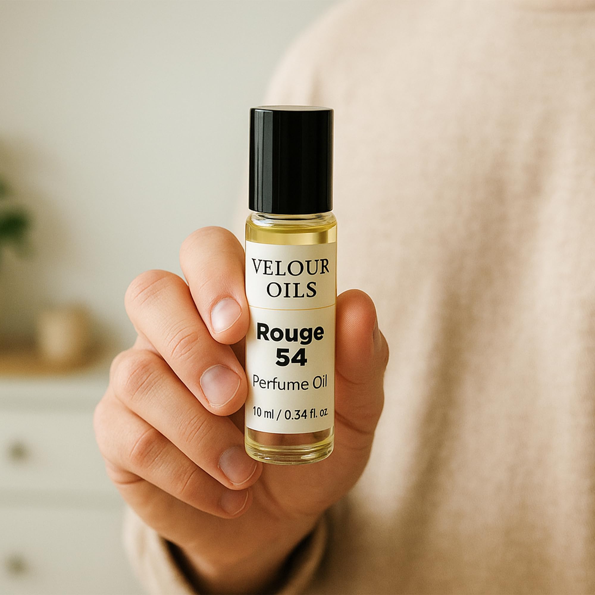 Unisex premium concentrated cologne oil pack of two showcasing the clear glass roll on design.