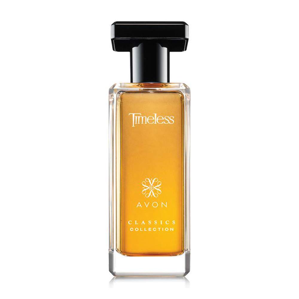 Avon Timeless Classics Collection 1.7 fluid ounce perfume bottle packaging