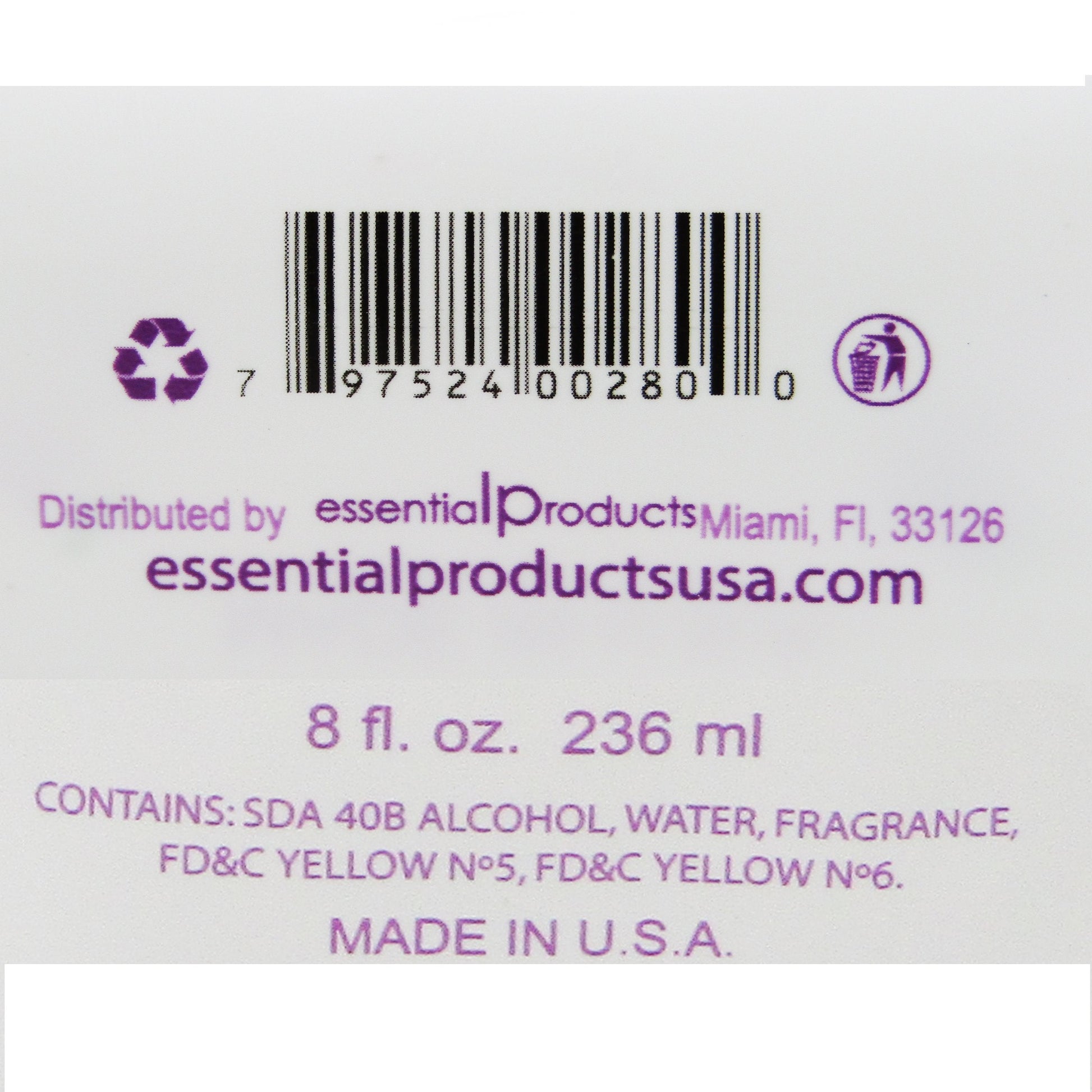 Gentle floral and citrus scented kids cologne liquid close up