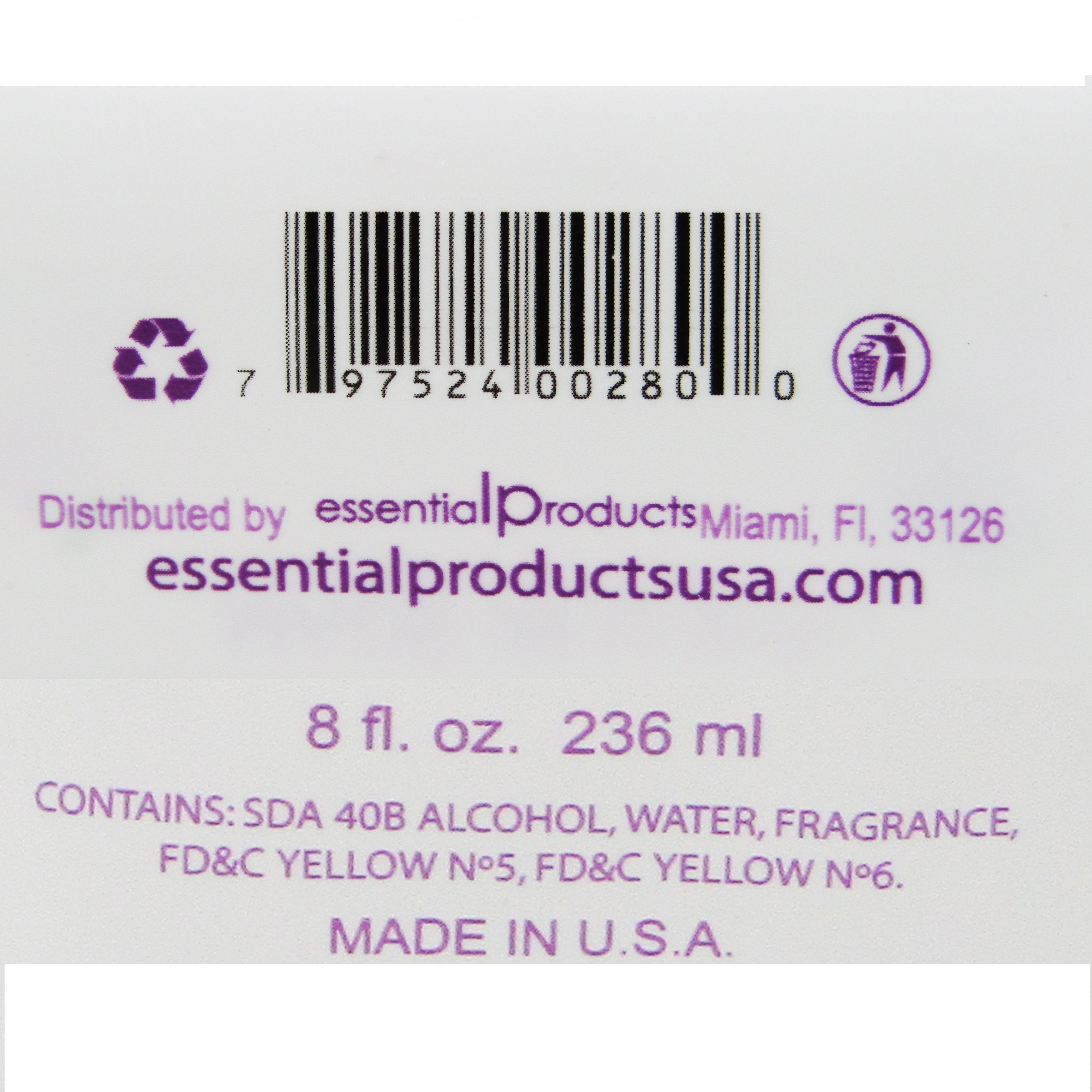 Gentle floral and citrus scented kids cologne liquid close up