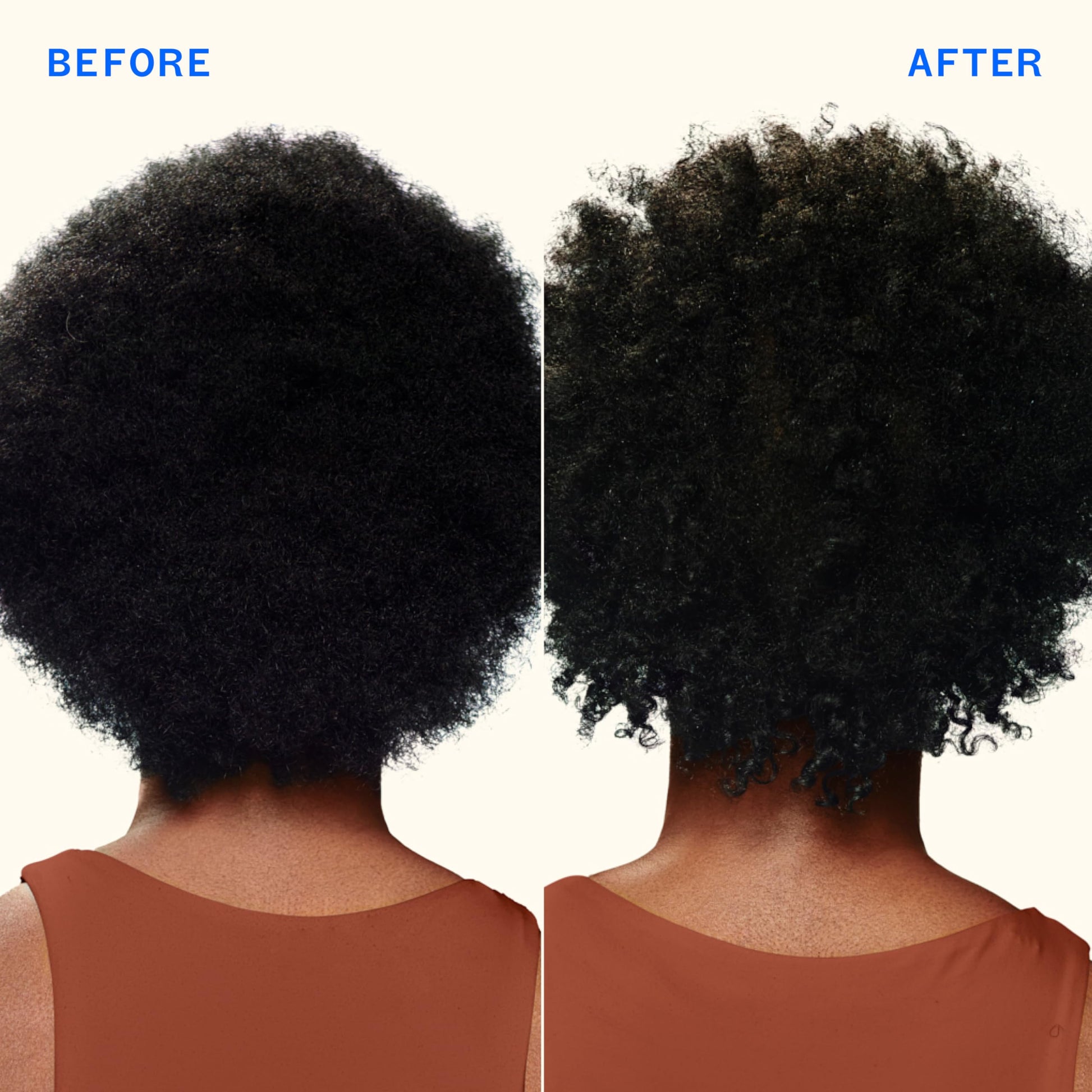Close up of Amika Hydro Rush conditioner product texture