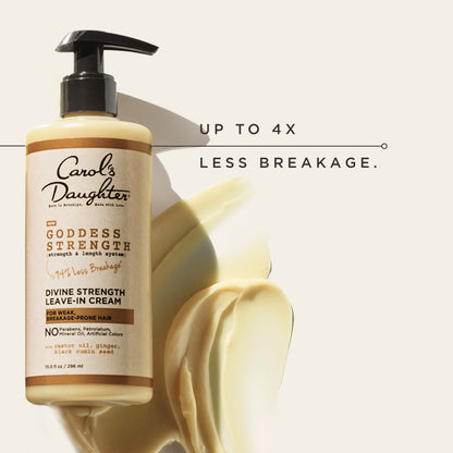 Texture of Carol's Daughter Goddess Strength leave in conditioner cream
