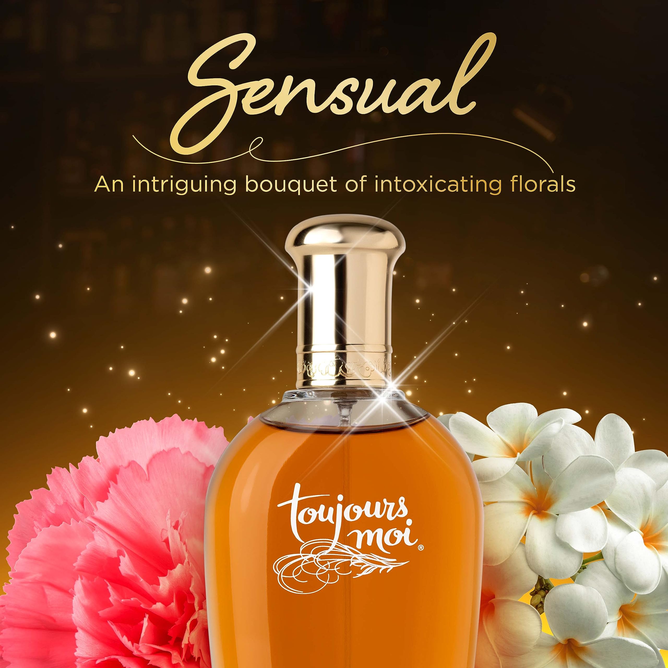 Side profile of Dana Toujours Moi classic fragrance bottle