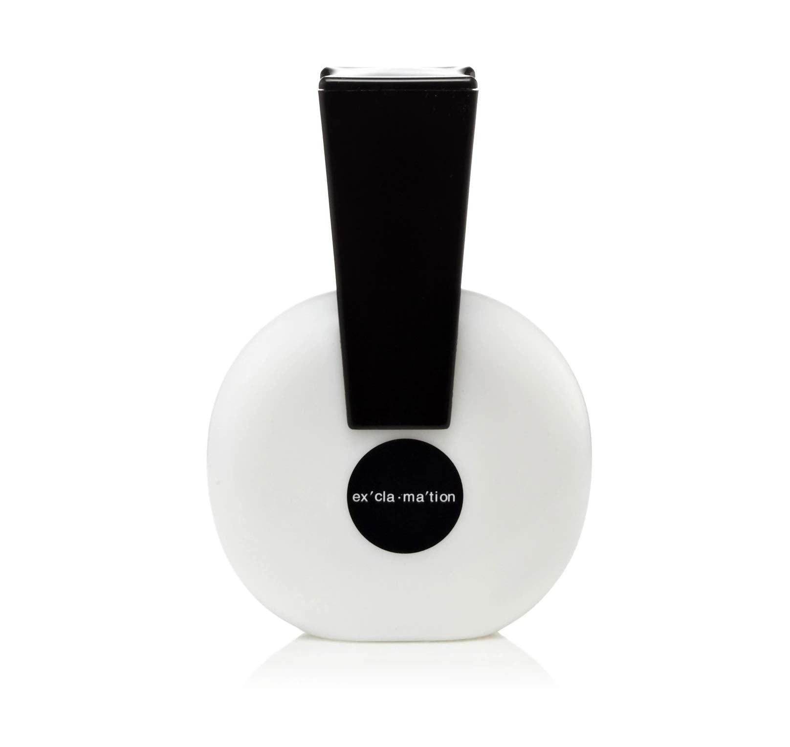 Authentic USA imported Coty Exclamation 1.7 Ounce fragrance bottle showcasing the unique packaging