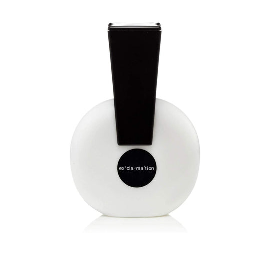 Authentic USA imported Coty Exclamation 1.7 Ounce fragrance bottle showcasing the unique packaging