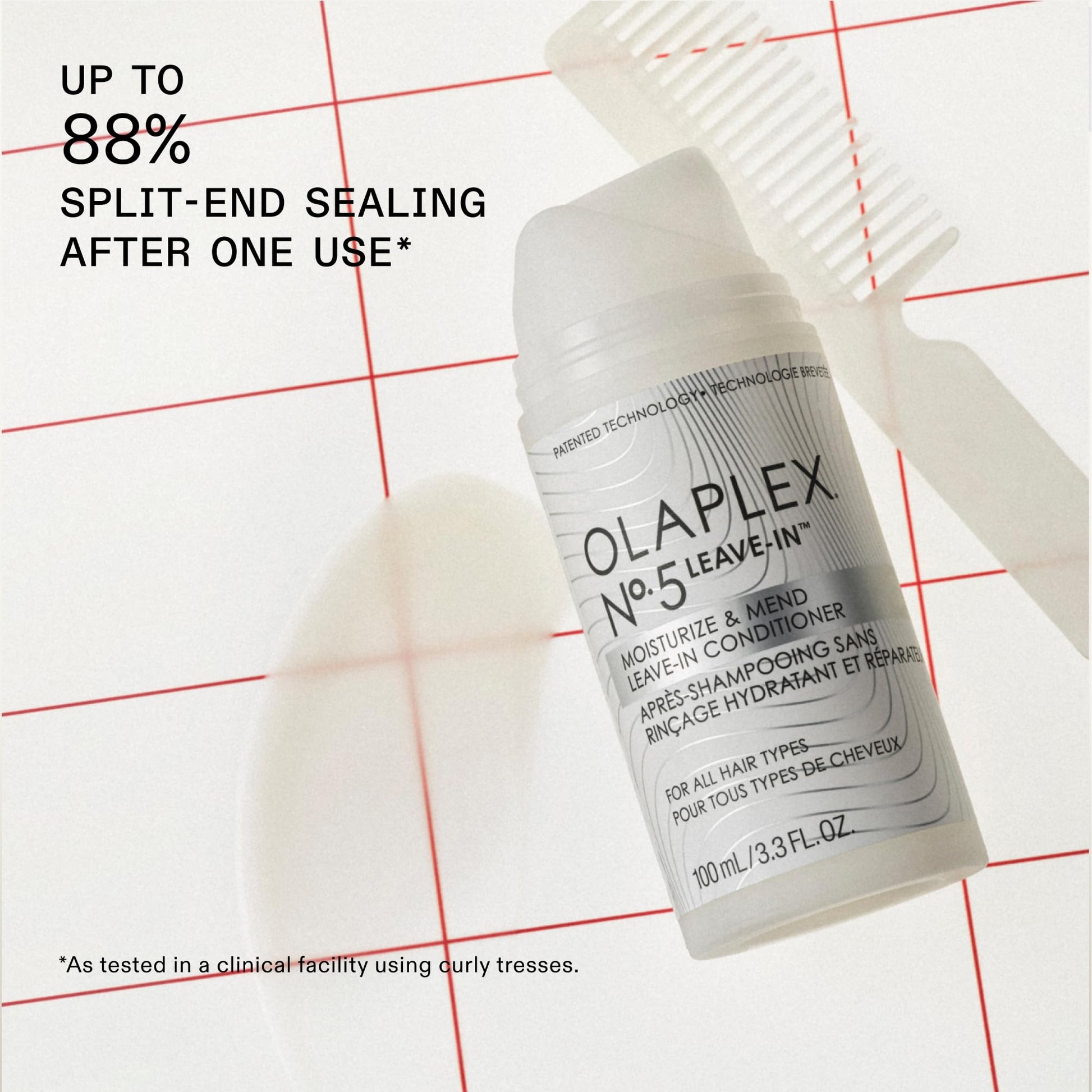 Olaplex Number 5 Leave In conditioner bottle showing branding