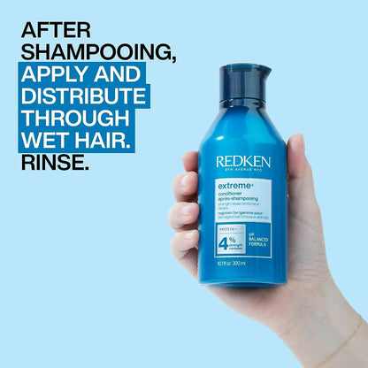 Redken Extreme Conditioner texture and application view