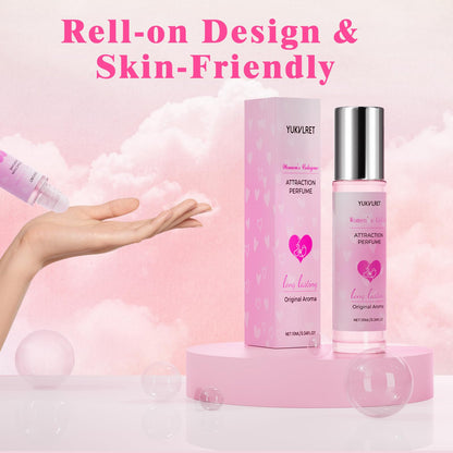Nlieopda enhanced scents fruity perfume being applied to a wrist pulse point