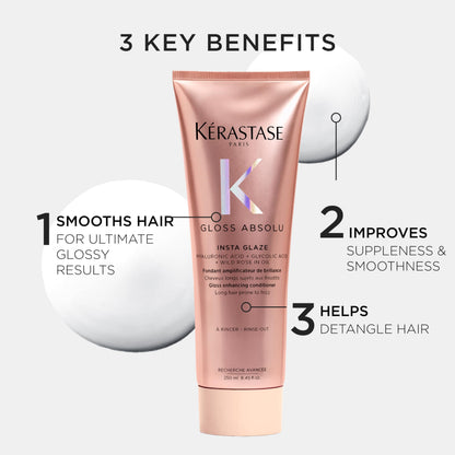 Authentic KÃ©rastase Gloss Absolu 250ml conditioner for fine hair