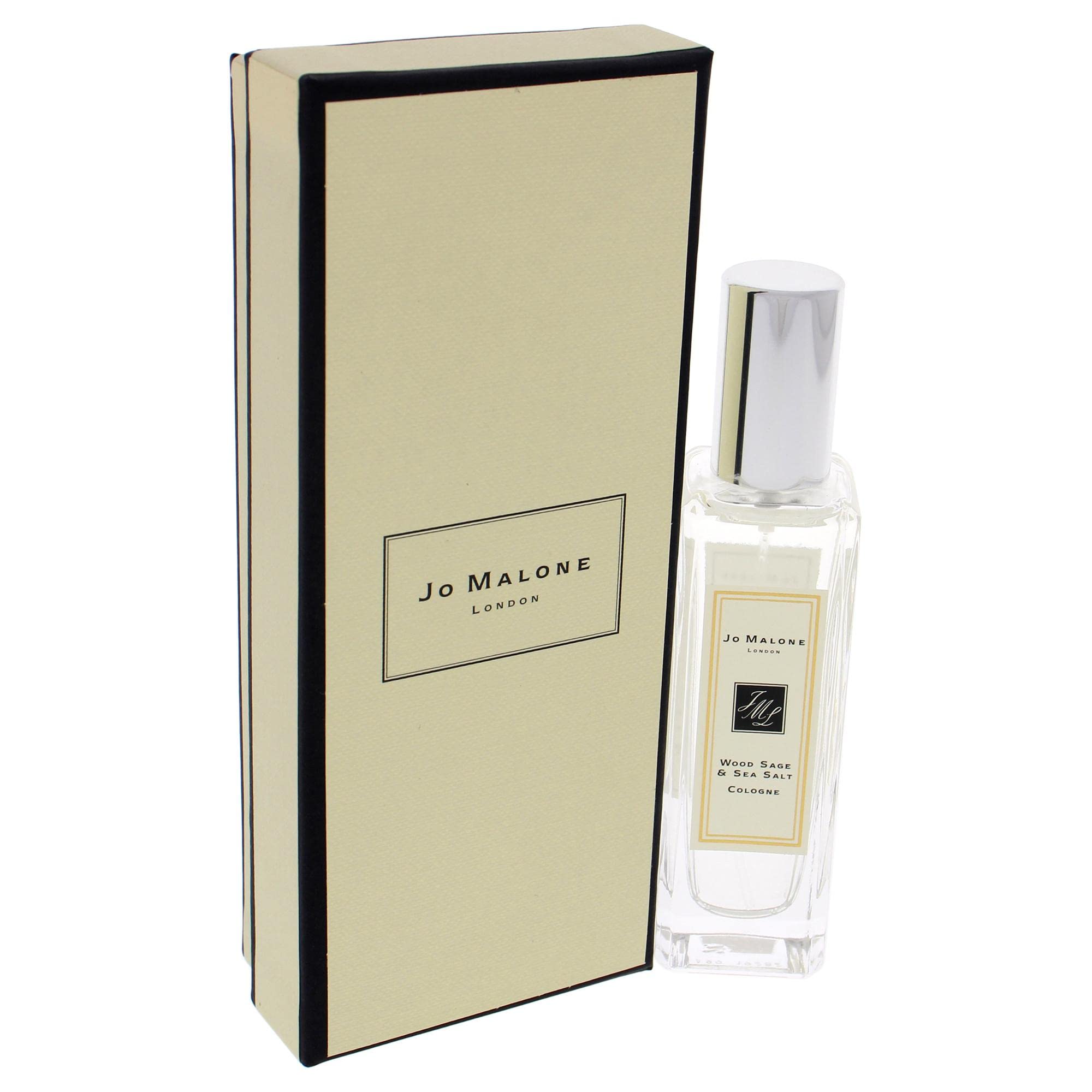Close up of Jo Malone London Wood Sage and Sea Salt label