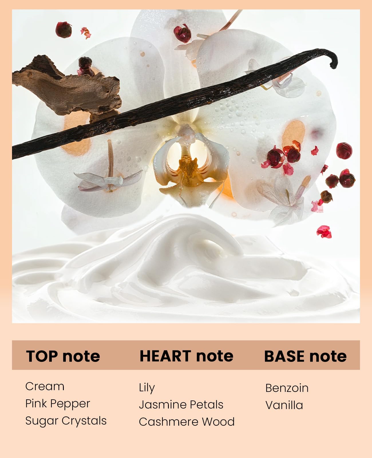PUREAMOR 10ml travel size vanilla perfume oil showing the compact design.