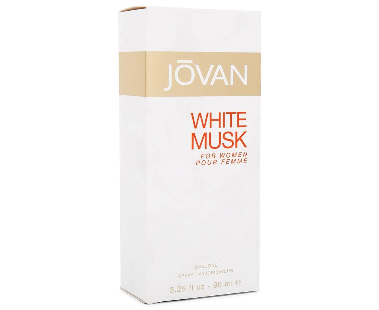 Jovan White Musk 96ml floral musky cologne bottle for everyday wear
