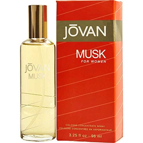 Authentic USA imported 3.25 Ounce bottle of Jovan Musk perfume for women.