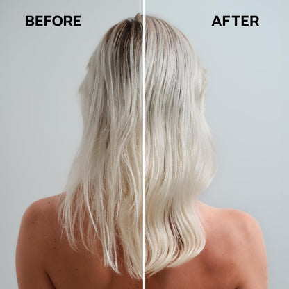 Alfaparf Milano damaged hair restructuring lotion treatment kit showcasing the six individual glass ampoules.