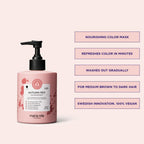 Maria Nila Colour Refresh back label ingredient details