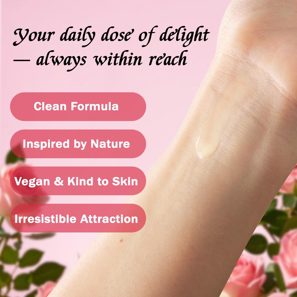 Close up view of VivaFemme sweet scent pheromone infused perfume oil for social interactions