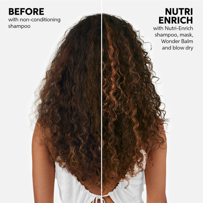 Wella Nutri Enrich salon grade smoothing treatment for dry stressed hair types