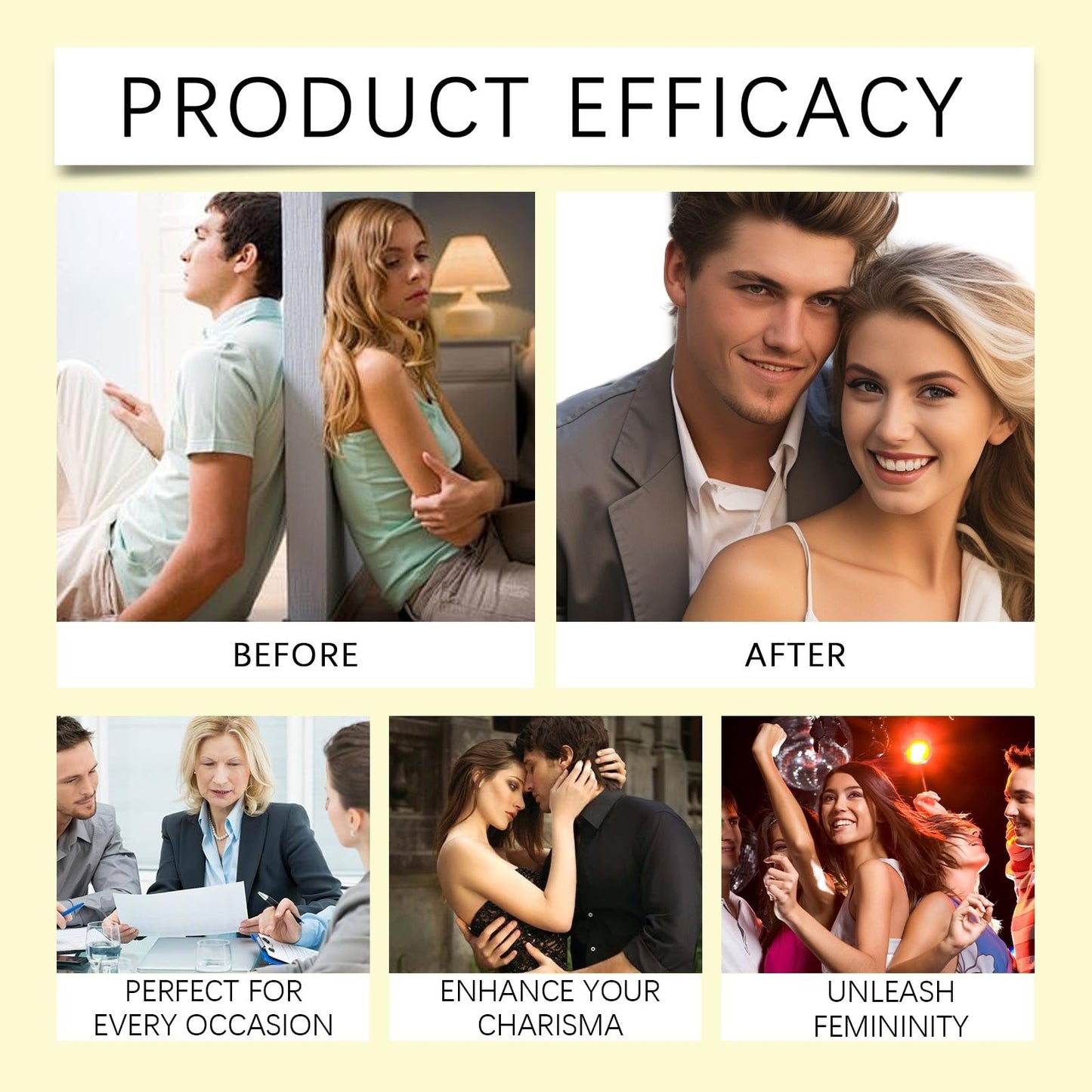 Elegant floral aroma perfume bottle highlighting its alcohol free formula
