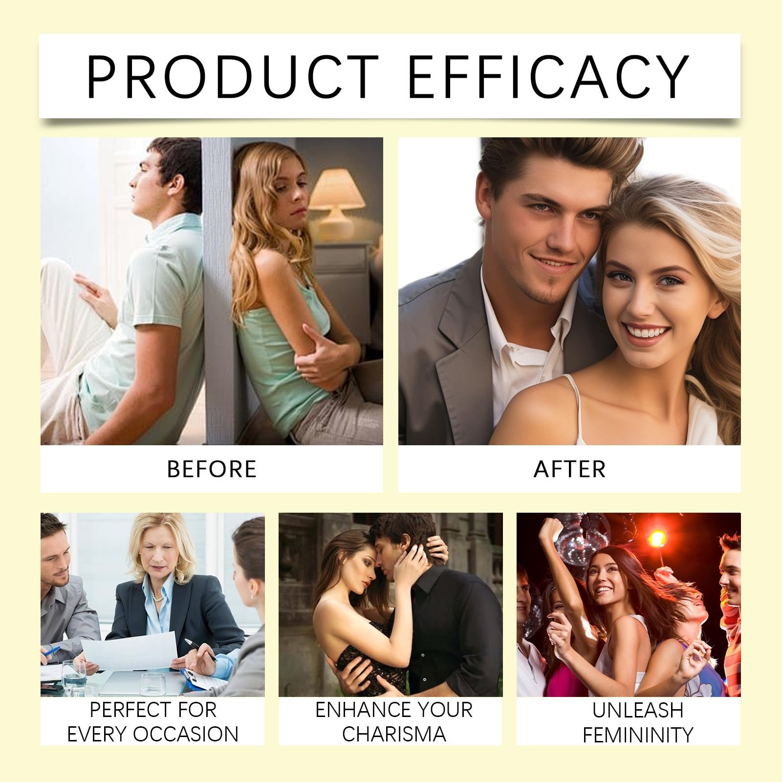 Elegant floral aroma perfume bottle highlighting its alcohol free formula