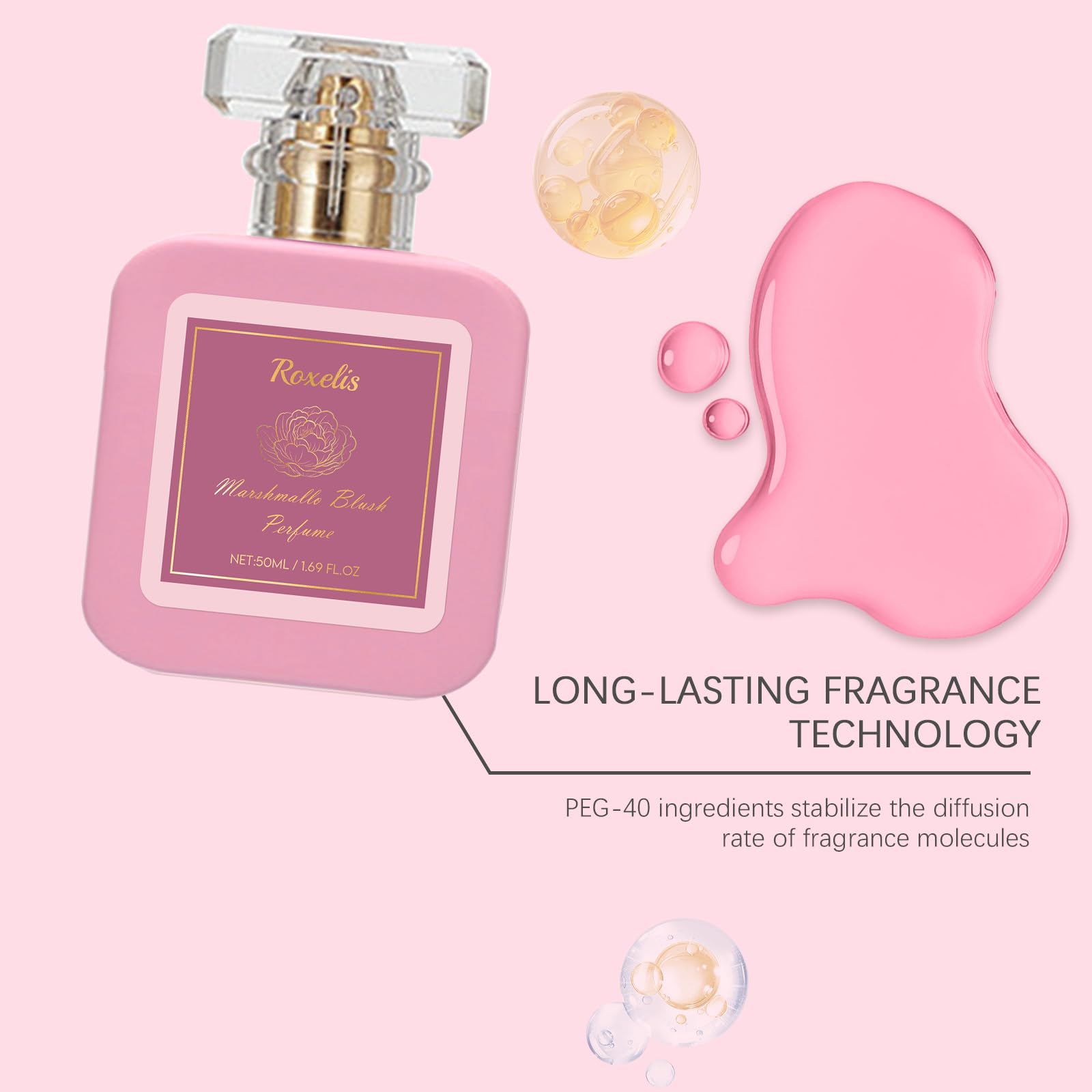 Aeviani Marshmallow Perfume packaging box and bottle displayed together against light background
