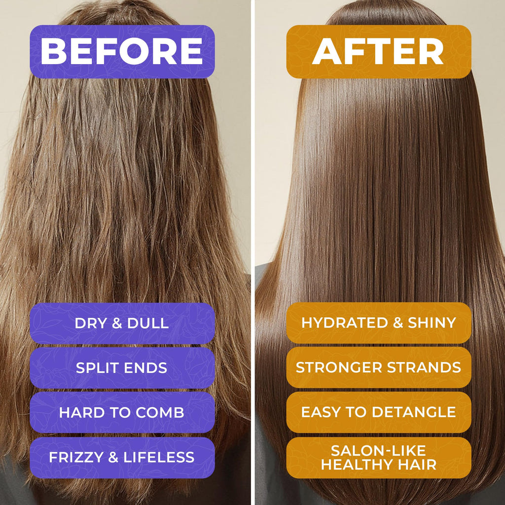VAO intensive hydrating hair treatment back label details