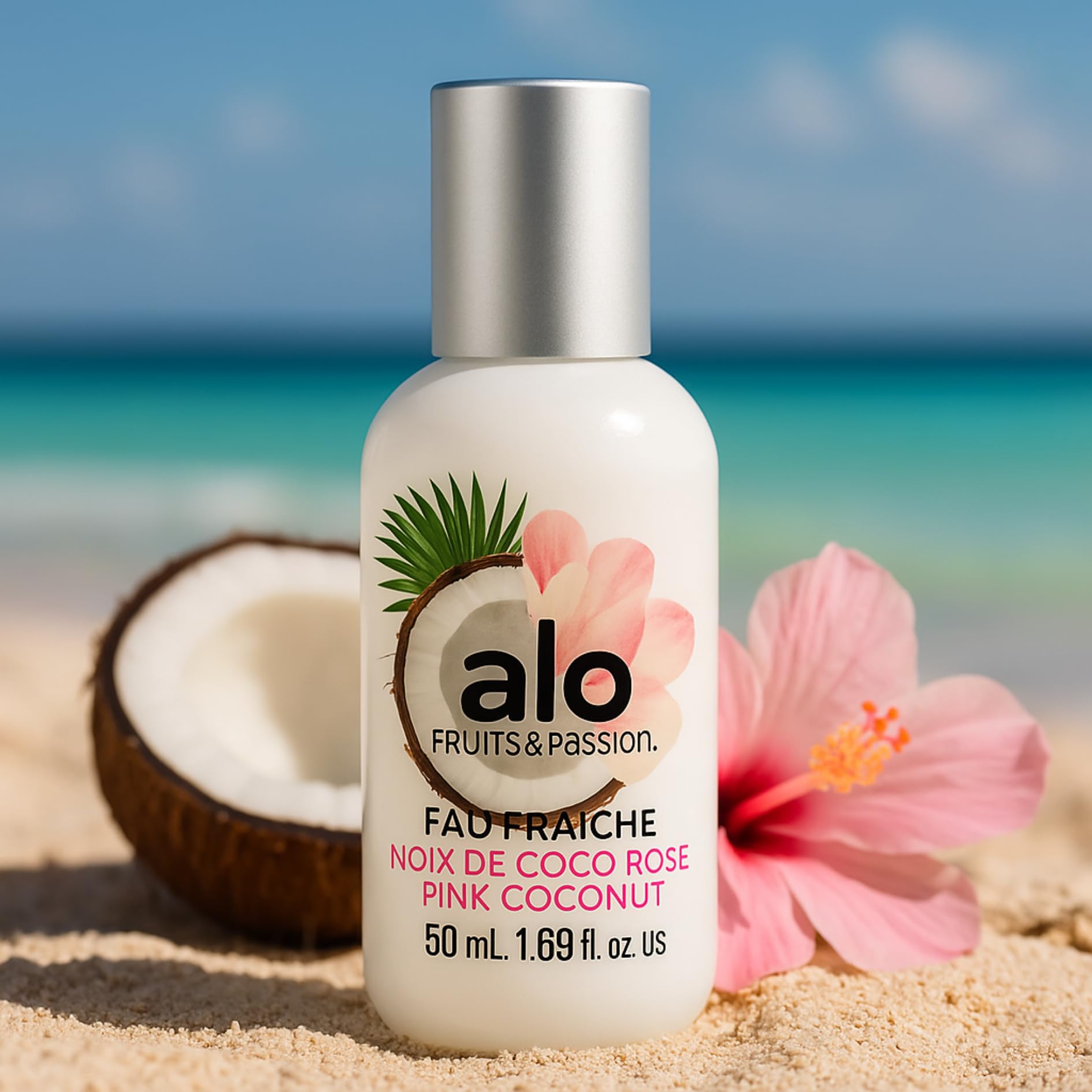 Cucina imported clean beauty paraben free tropical coconut perfume mist for women