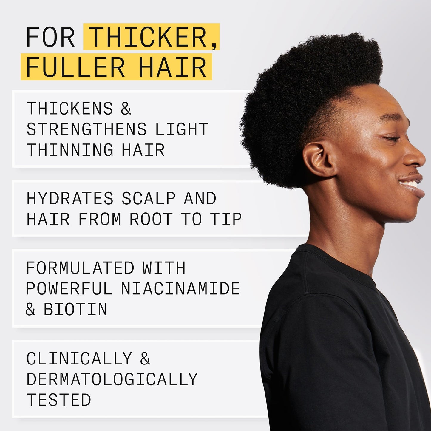 Nioxin hair regrowth and thickening scalp formula liquid texture and instructions panel