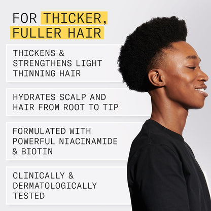 Nioxin hair regrowth and thickening scalp formula liquid texture and instructions panel