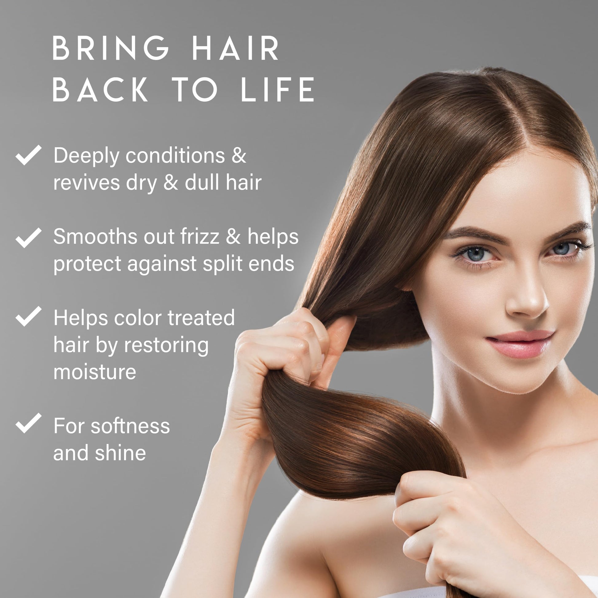 Aluram intense hydration treatment packaging highlighting biotin and squalane ingredients for smoothing frizz.