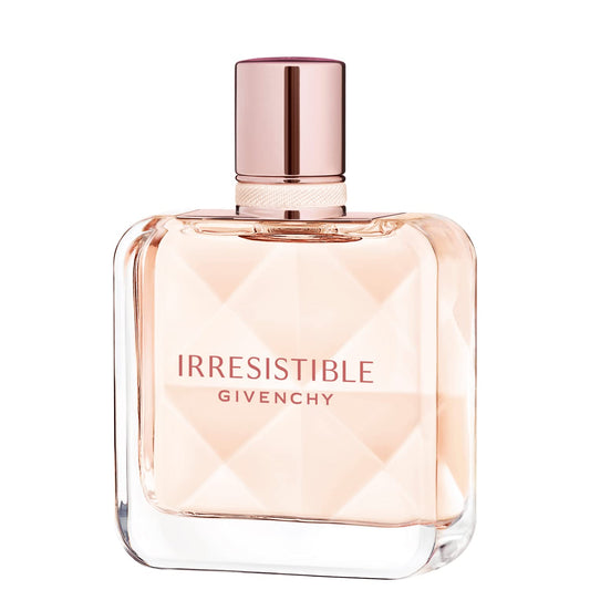 Givenchy Irresistible luxury women fragrance bottle with pink tint